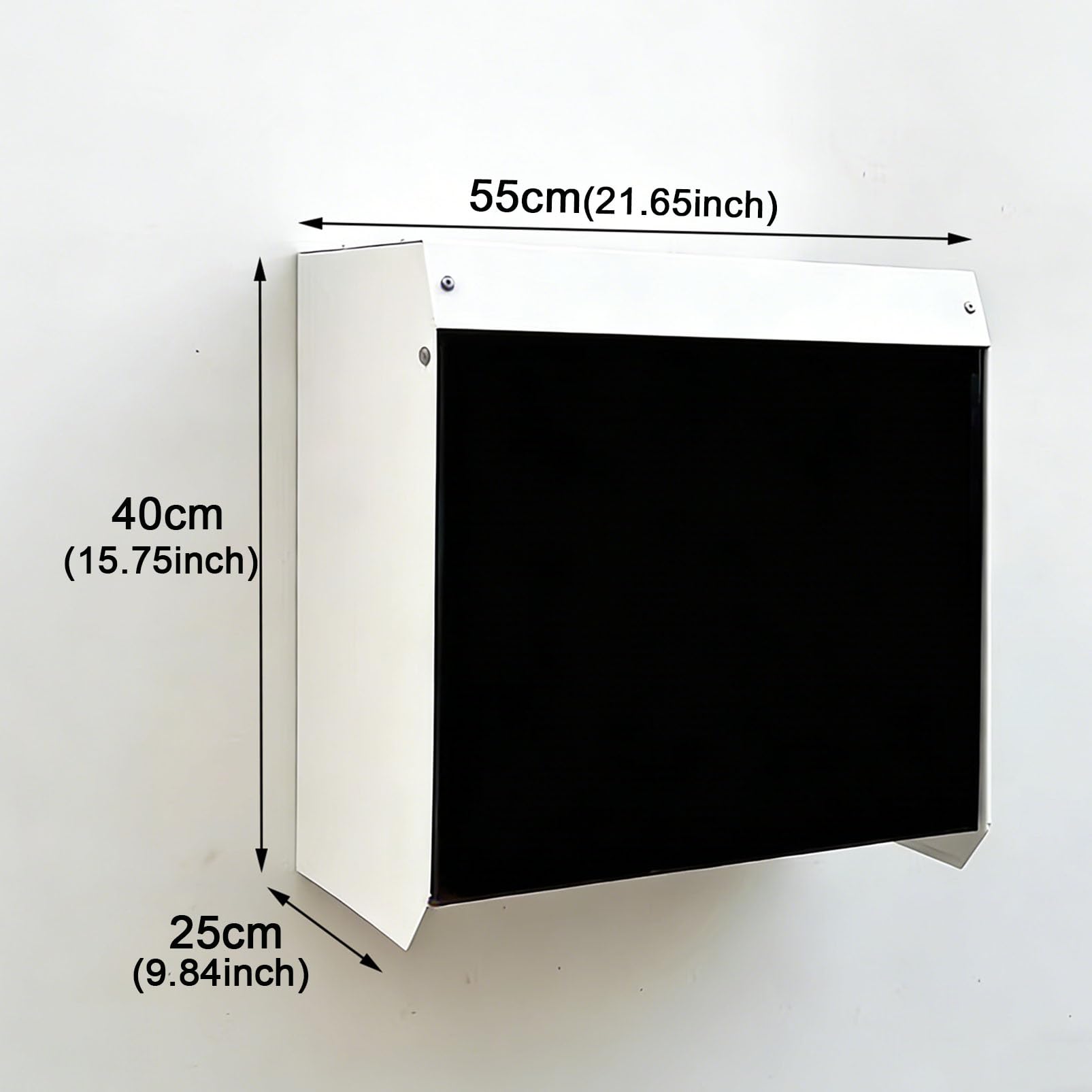 Genérico Cubierta para Wallbox Universal de Coche Eléctrico, Protección para Estación de Carga EV en Acero Galvanizado de Alta Resistencia, Carcasa Impermeable con Puerta de Acrílico Magnético