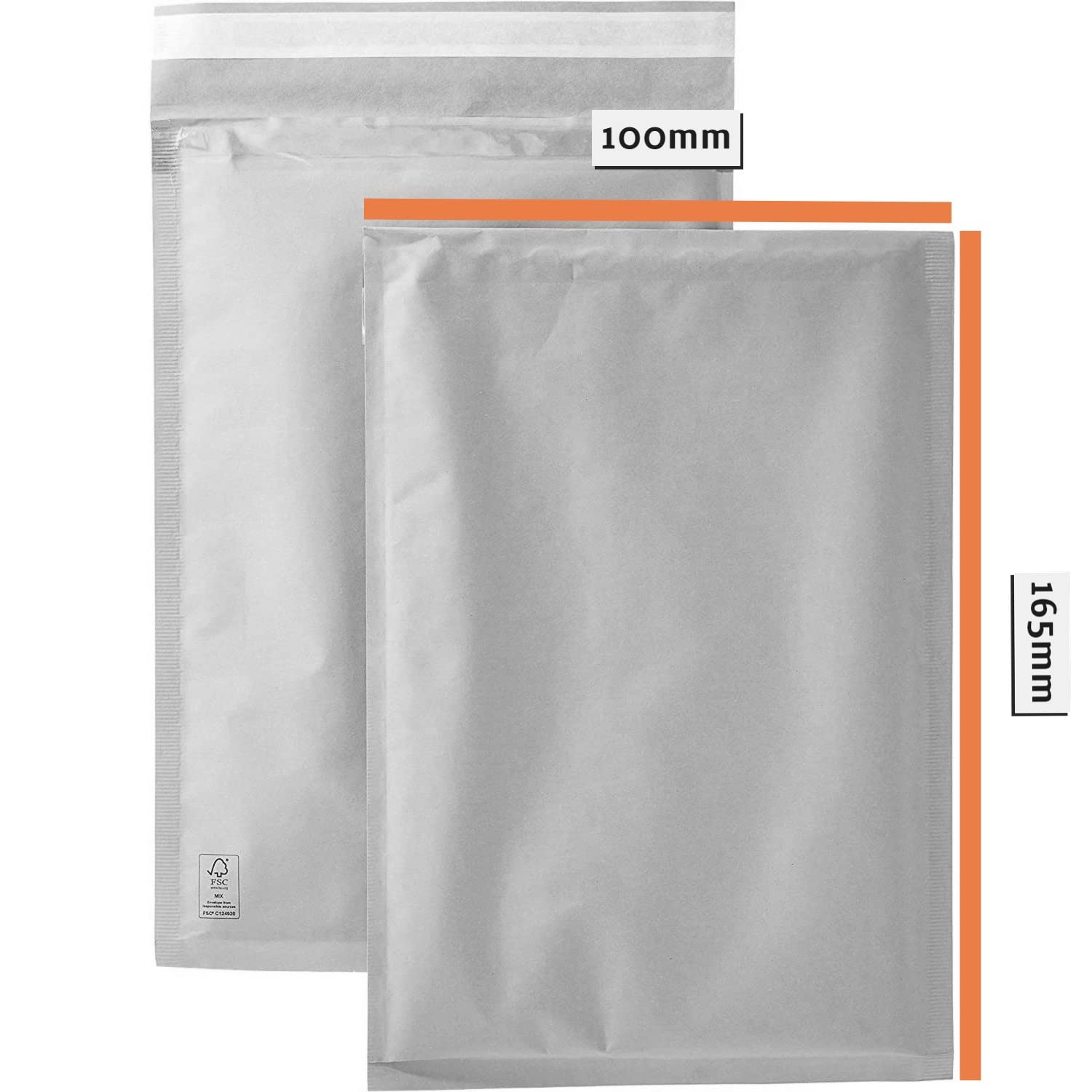 Buste In Polietilene Imbottite AroFOL® Poly Conf. Da 100 Pz. Lungh. X - Foto 10