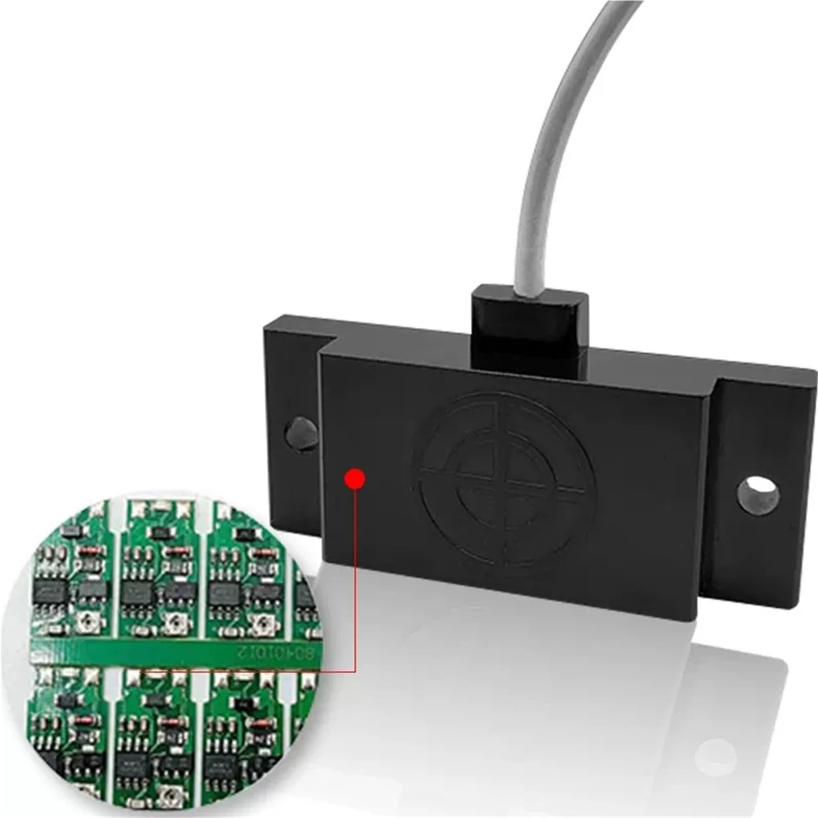 Sensor de nivel de líquido de capacitancia Rectangular, E2K-F10MC1, interruptores de proximidad capacitivos de 3 cables CC, Detector de cría de plástico(E2K-F10MB1-PNP-NO)