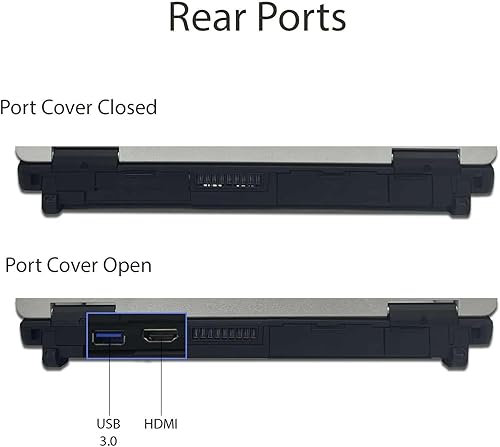 Miniatura 6 de Panasonic Toughbook CF-54, Intel Core i5-5300U @2.30GHz, pantalla táctil FHD 14.0, 16 GB, 512 GB SSD, WiFi, Bluetooth, Windows 10 Pro (renovado)