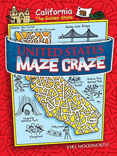 United States Maze Craze (Dover Kids Activity Books: U.S.A.) image 2