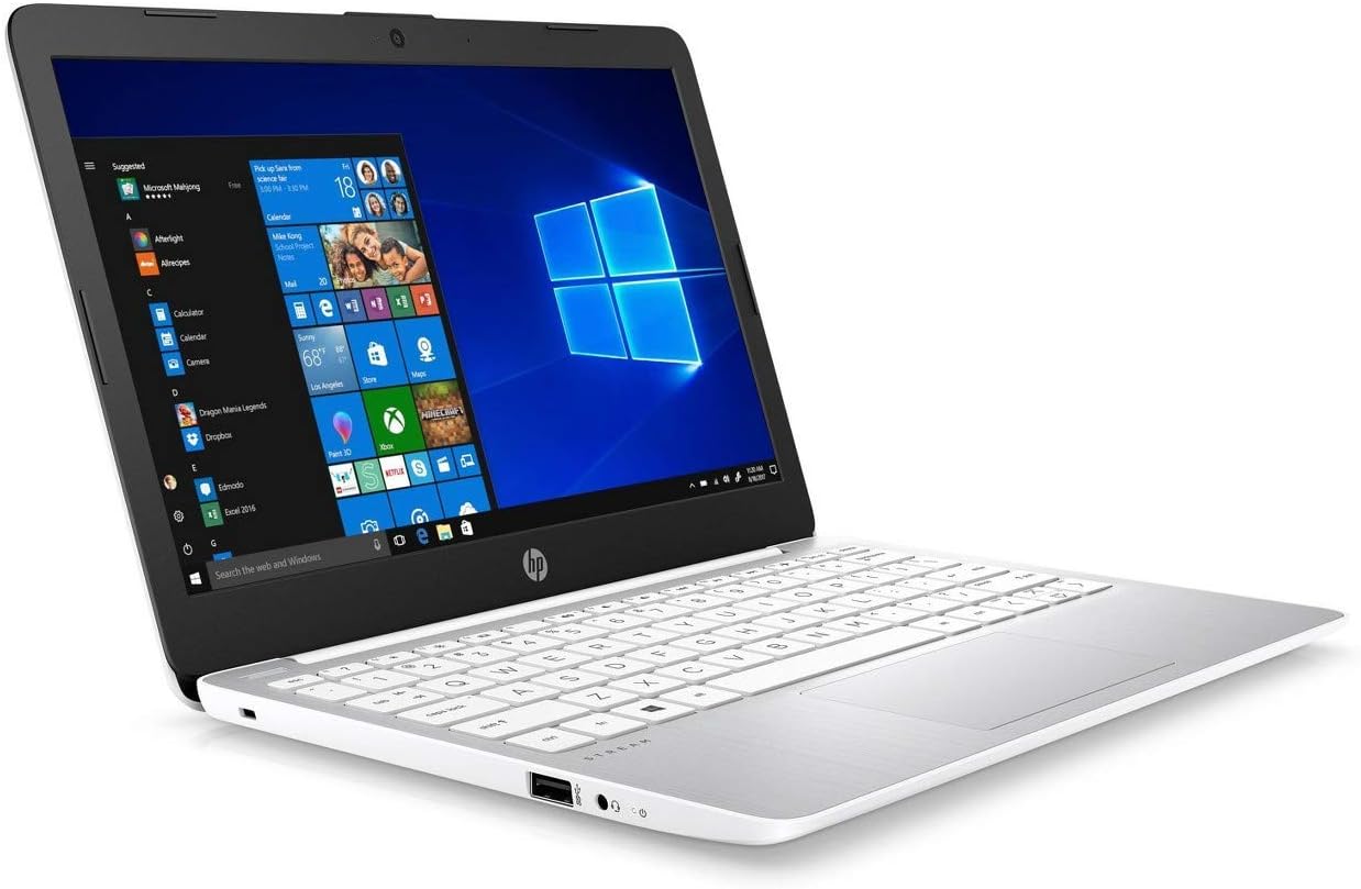 TOP оƒƒERS HP Stream Laptop PC 11.6' Intel N4000 Quad Core 4GB DDR4 SDRAM 32GB eMMC (Renewed)