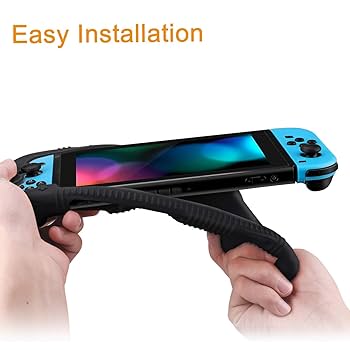 (未使用･未開封品)　Fintie for Nintendo Switch ケース 任天堂Switch シリコンケース ニンテンドースイッチ 保護カバー 衝撃吸収 擦り傷防止 Nintendo Switch Conso p706p5g Amazon.com: FINTIE Silicone Case Compatible with Nintendo