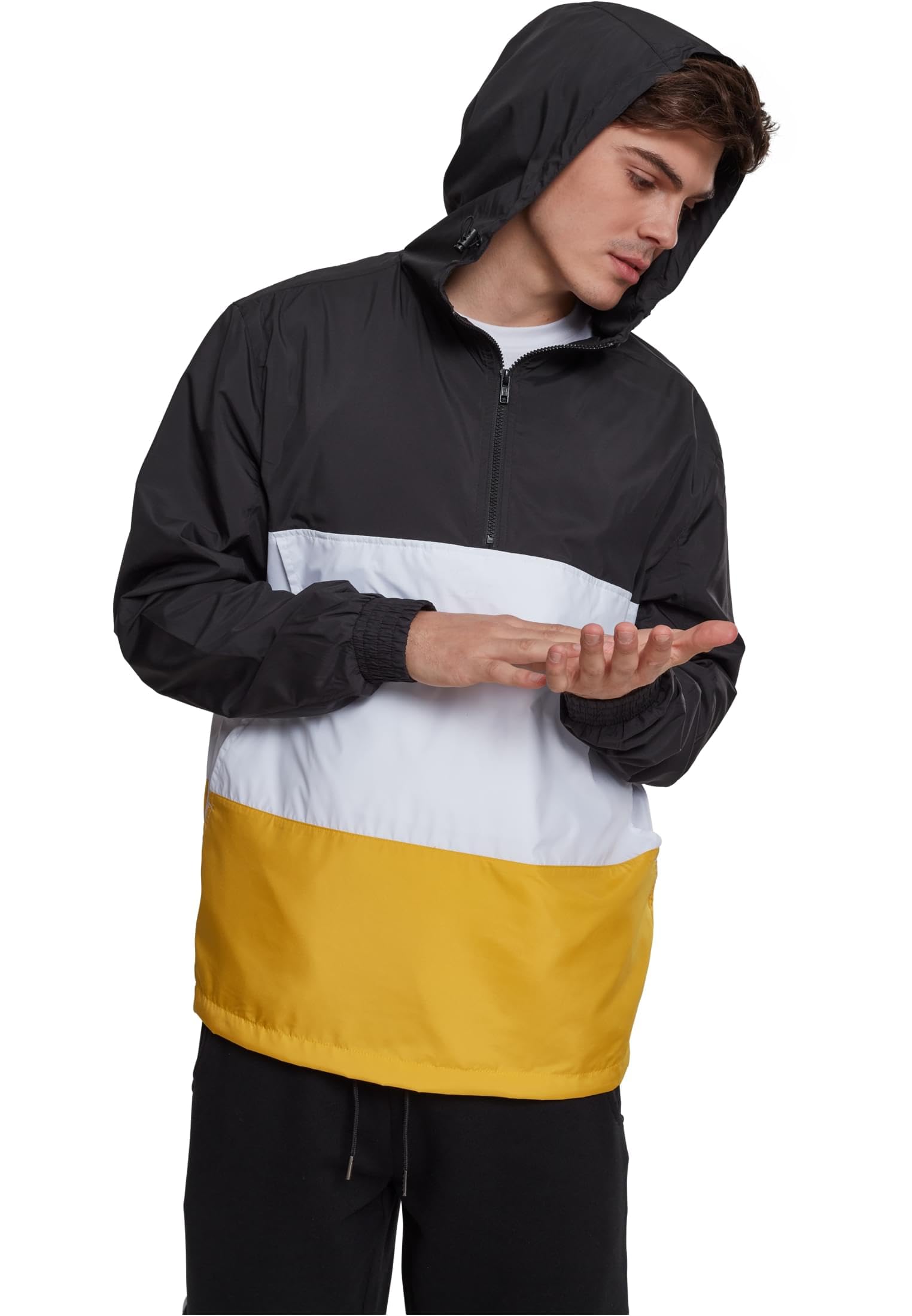 Urban Classics Herren Color Block Pull Over Jacket
