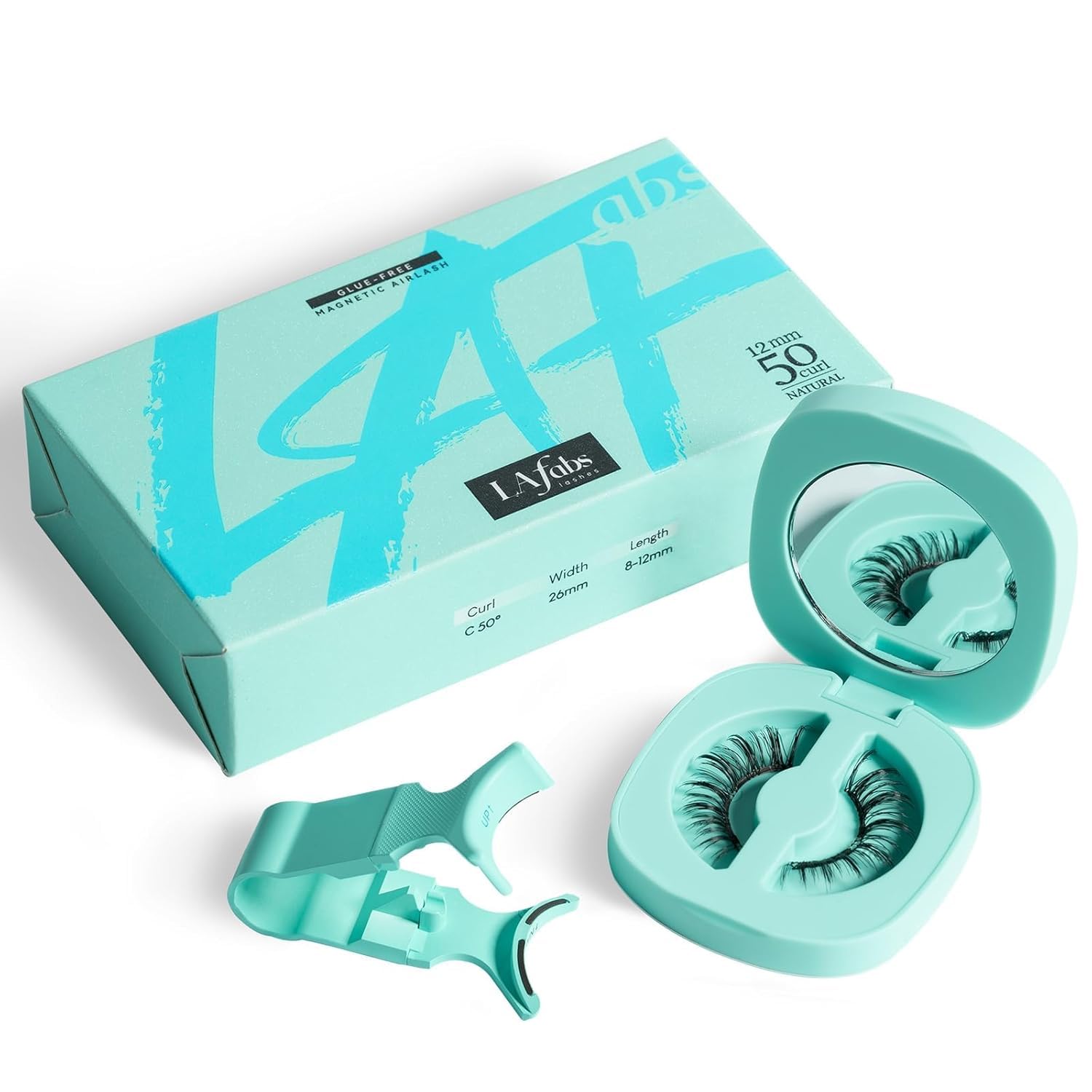 Magnetic Eyelashes without Eyeliner Natural Reusable Magnetic Lashes Kit with Applicator Anime No Glue Needed Lashes 1 Pairs Manga Magnetic Eyelashes Kit For Woman-image-13