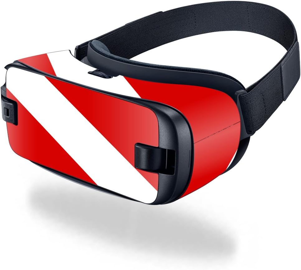 MightySkins Skin Compatible with Samsung Gear VR (2016) wrap Cover Sticker Skins Scuba Flag