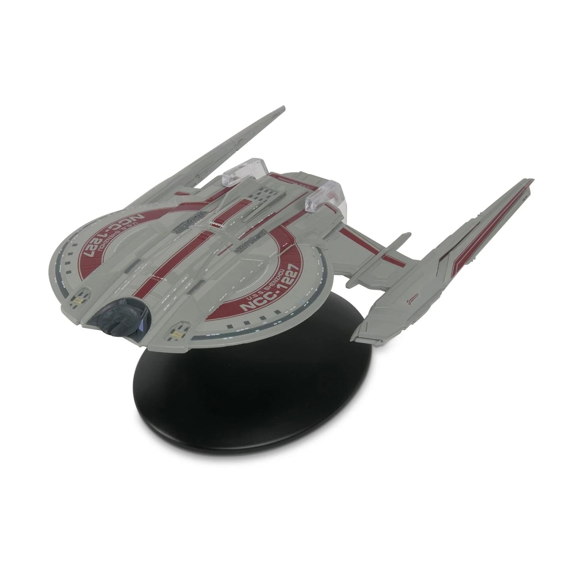 Eaglemoss Collections Grey Eaglemoss Star Trek Discovery Starships Collection - U.s.s Shenzhou Ncc-1227 Starship
