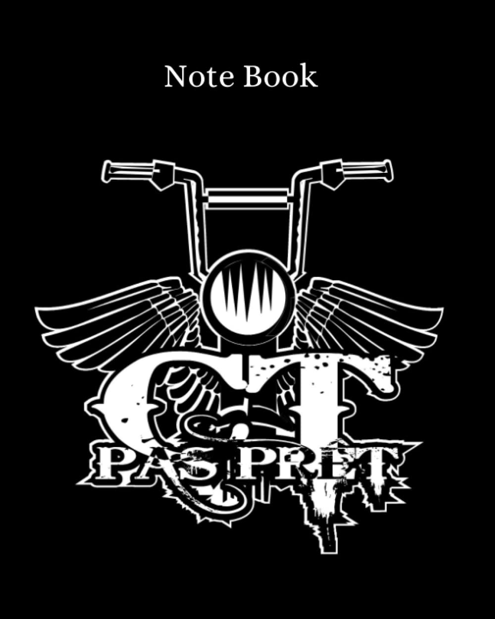 Note Book : Moto (8x10) 120 pages lignées. Idéal comme journal et parfait comme cadeau. (French Edition)
