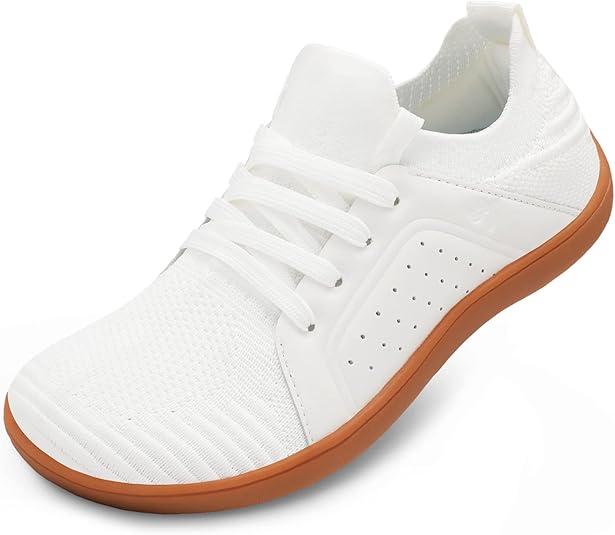 LeIsfIt Womens Walking Shoes Wide Toe Barefoot Shoes Breathable Minimalist Zero Drop Sneakers