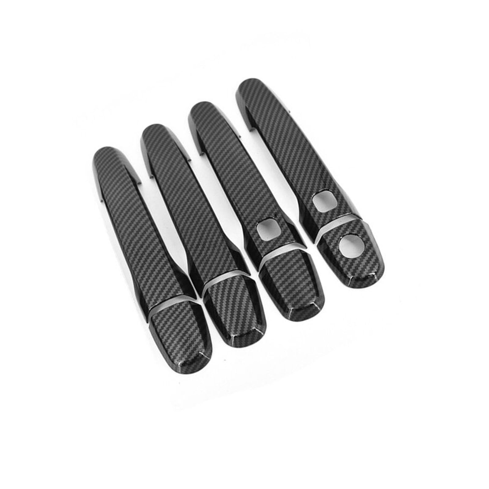 Drezzo Car Exterior Door Handle Car Door Handle Cover Bowl Trim for Toyota for Corolla for Axio for Altis 2008-2013(2 Buttons 1)