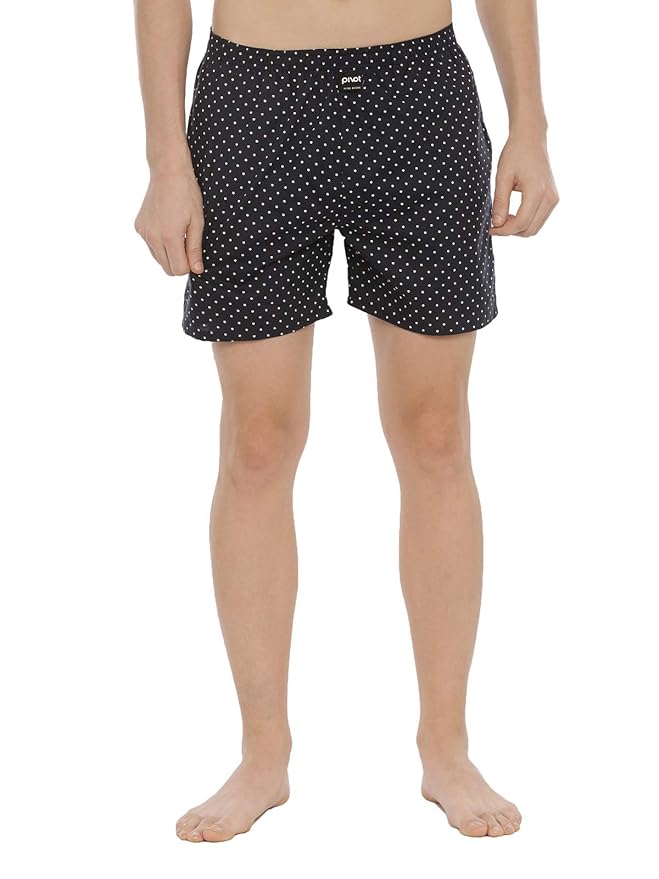 Men Geometric Printed Regular Fit Lounge Shorts