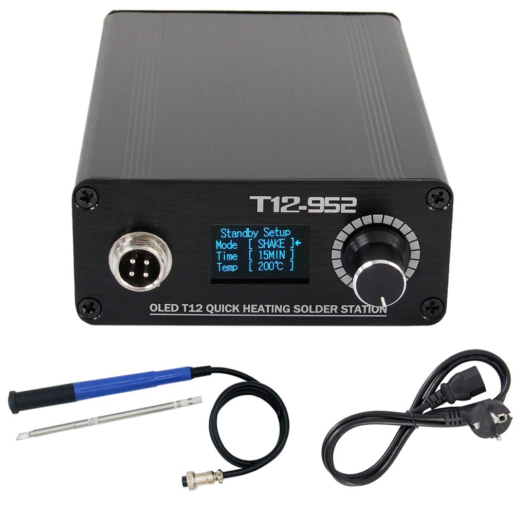 QUICKO T12-952 OLED T12 Quick Heating Solder Station Kit w/ 907 Handle & Tip US QUICKO T12-952 OLED T12 Quick Heating Solder Station Kit w/ 907 Handle & Tip US