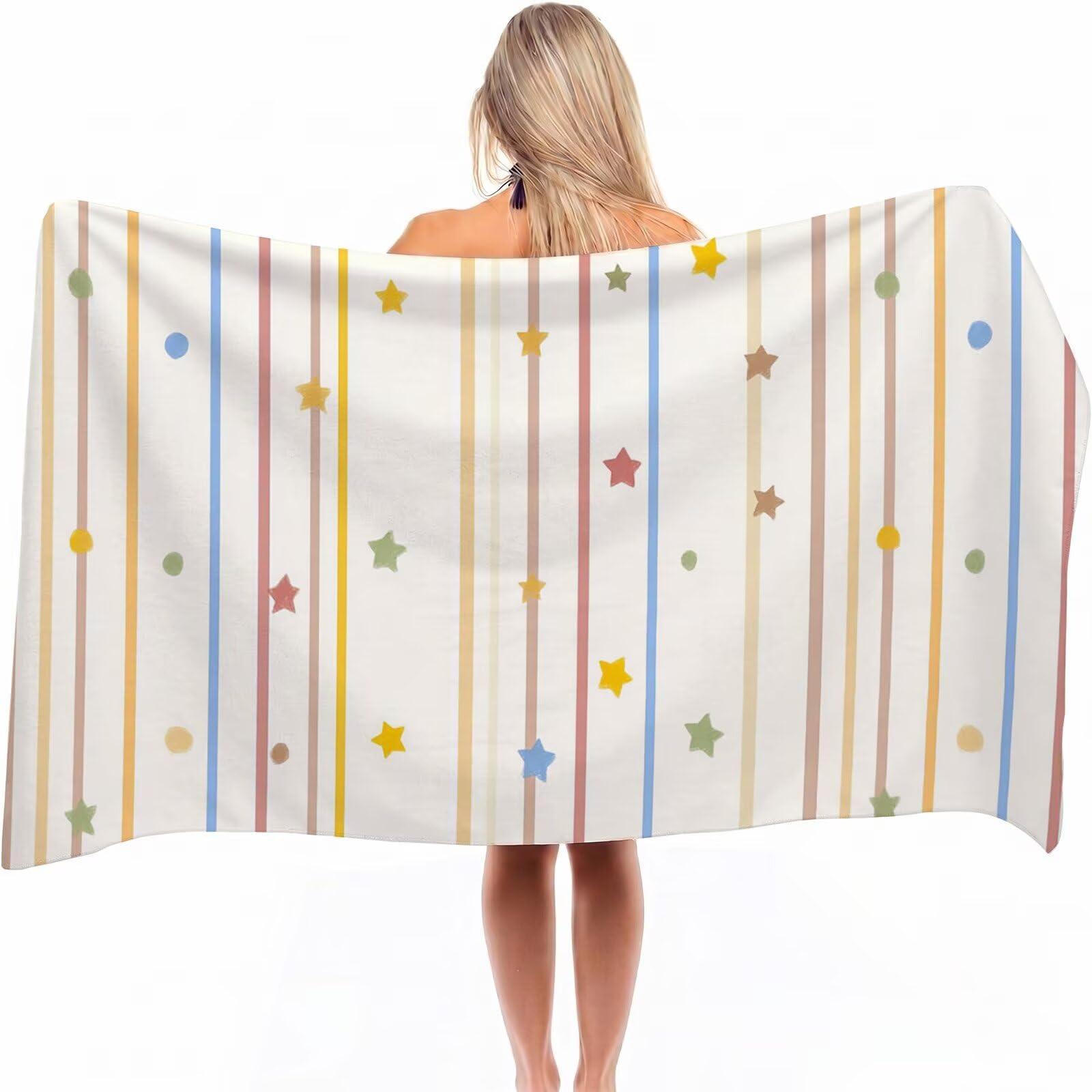 Serviette de plage microfibre anti-sable et séchage rapide pour sport