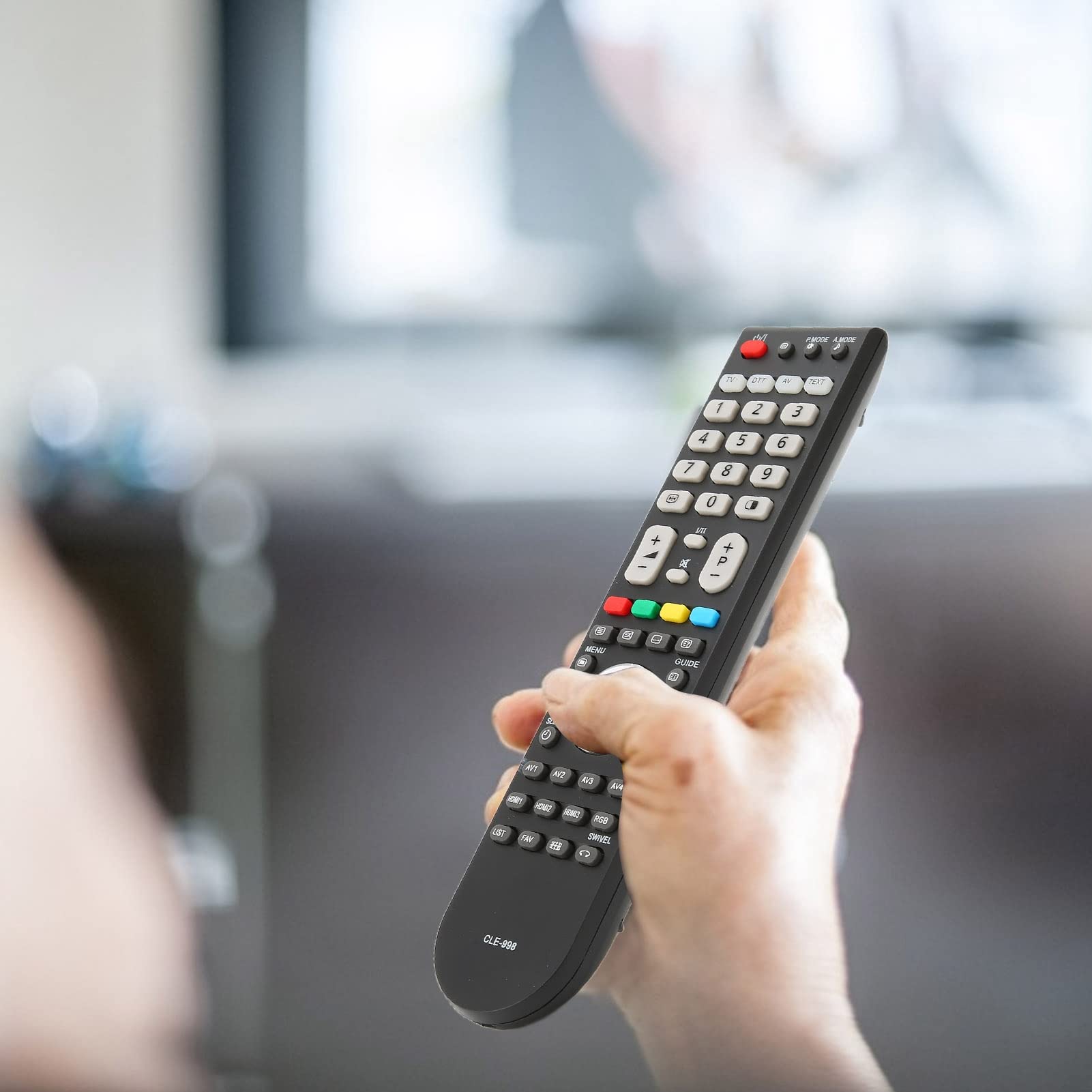 Amazon | スマートテレビリモコン、交換用リモコン実用的な設定