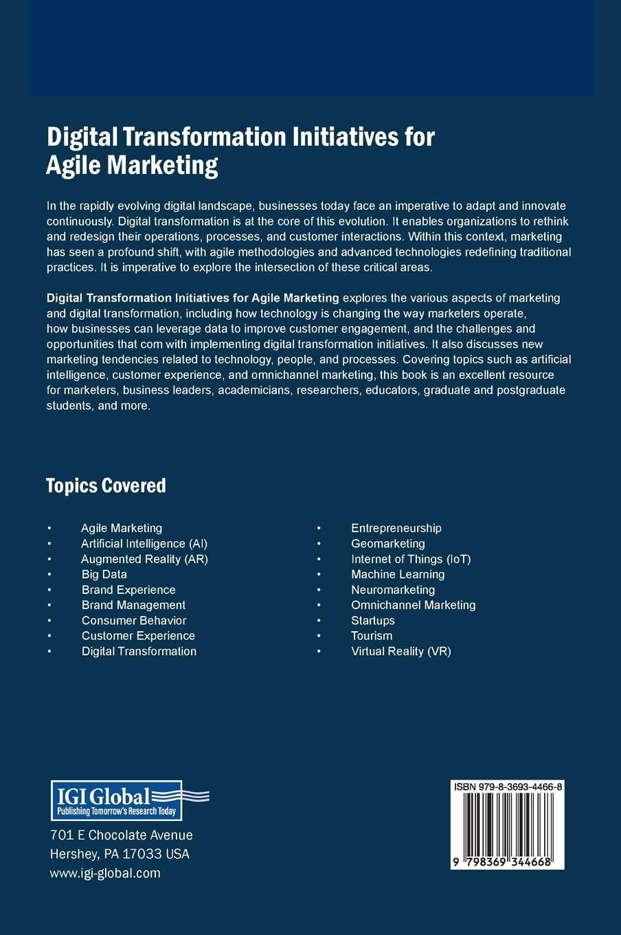 Digital Transformation Initiatives for Agile Marketing