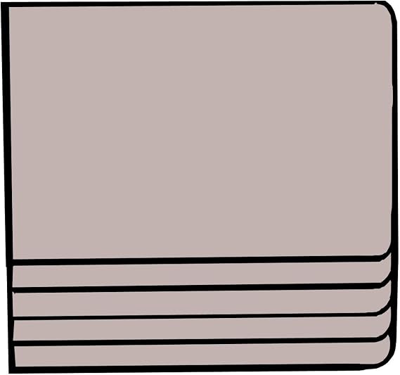 Buxton Stacked Window Inserts for Credit Card and Hipster Wallets (Pack of 3)