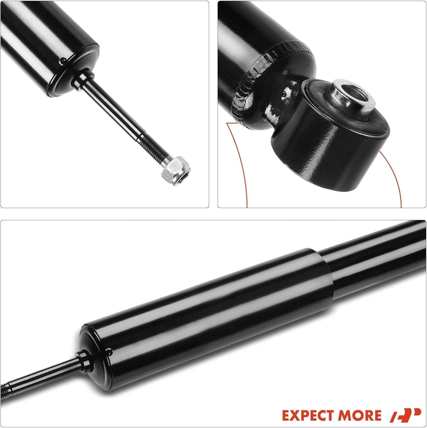 A-Premium Rear Shocks Compatible with Saab 9-3 1999 2000 2001 2002-2x Replacement Suspension Shock Absorber Strut