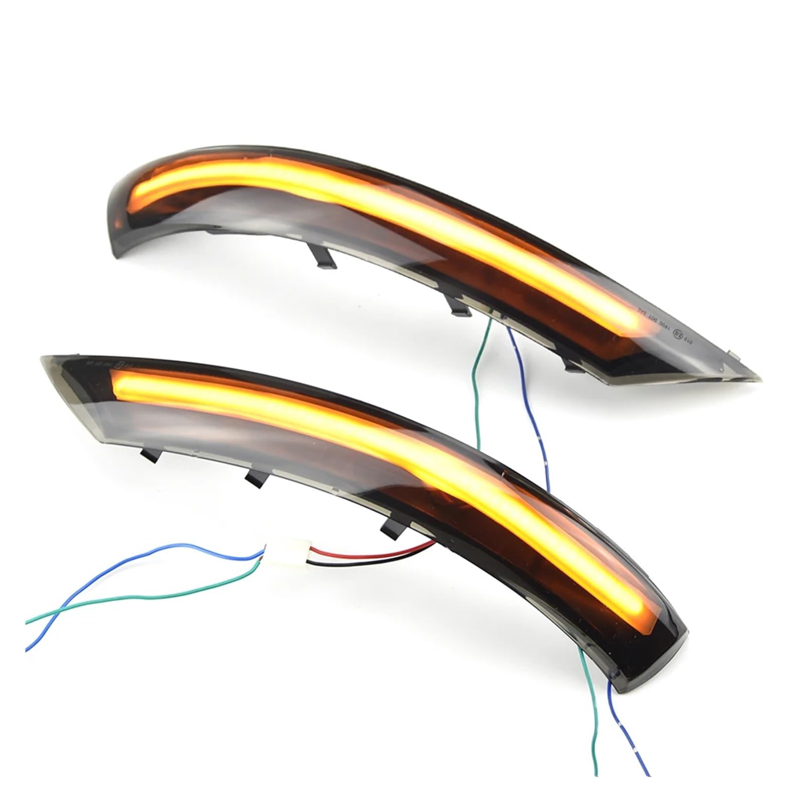 luz Intermitentes para VW para Touareg I MK1 7L 2007 2008 2009 2010 2 Uds. Lámpara De Señal De Giro Dinámica para Espejo Lateral Coche Luz LED Secuencial Luz Señal Giro