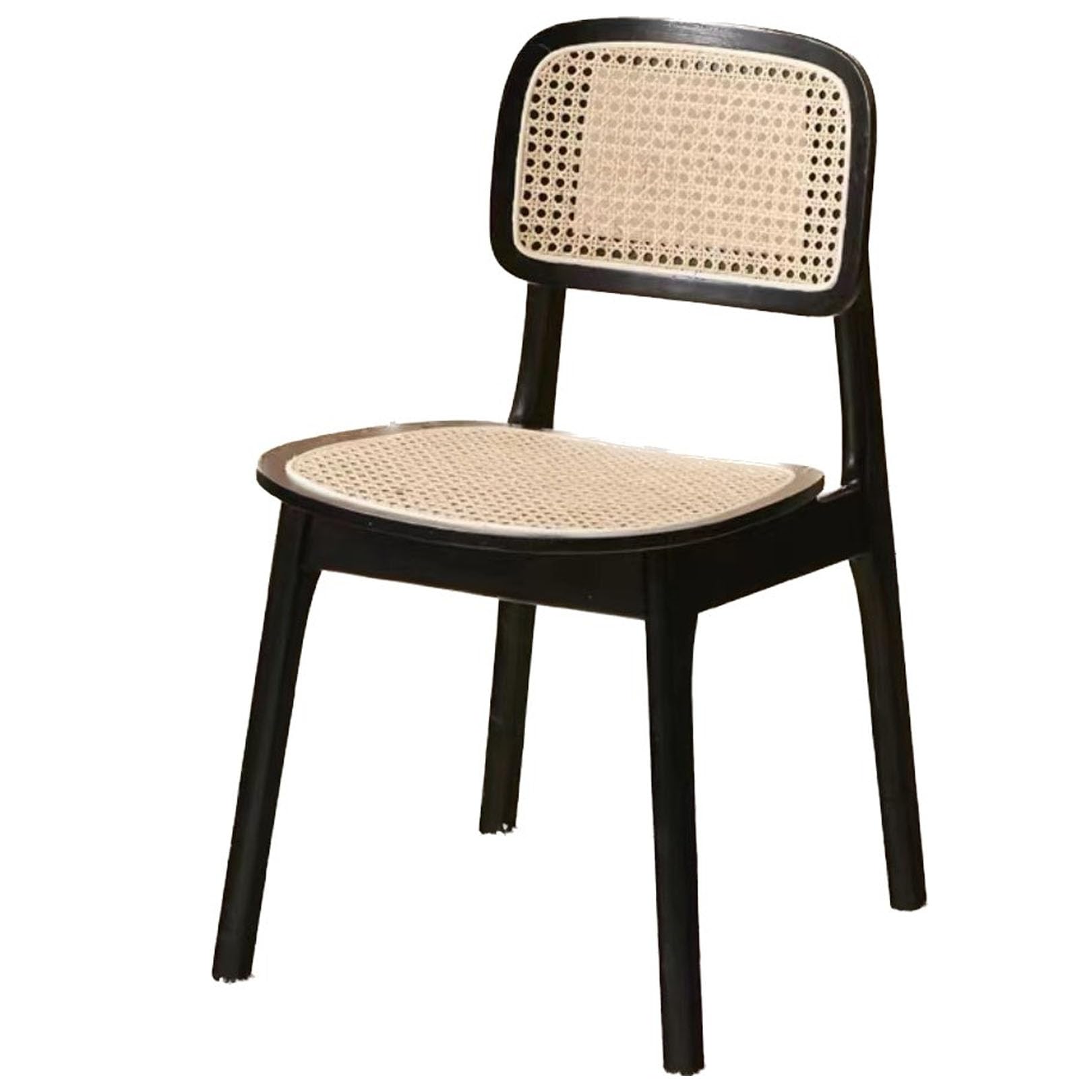 Amazon｜籐ダイニングチェア、シート高さ45cmのキッチンチェア、天然籐