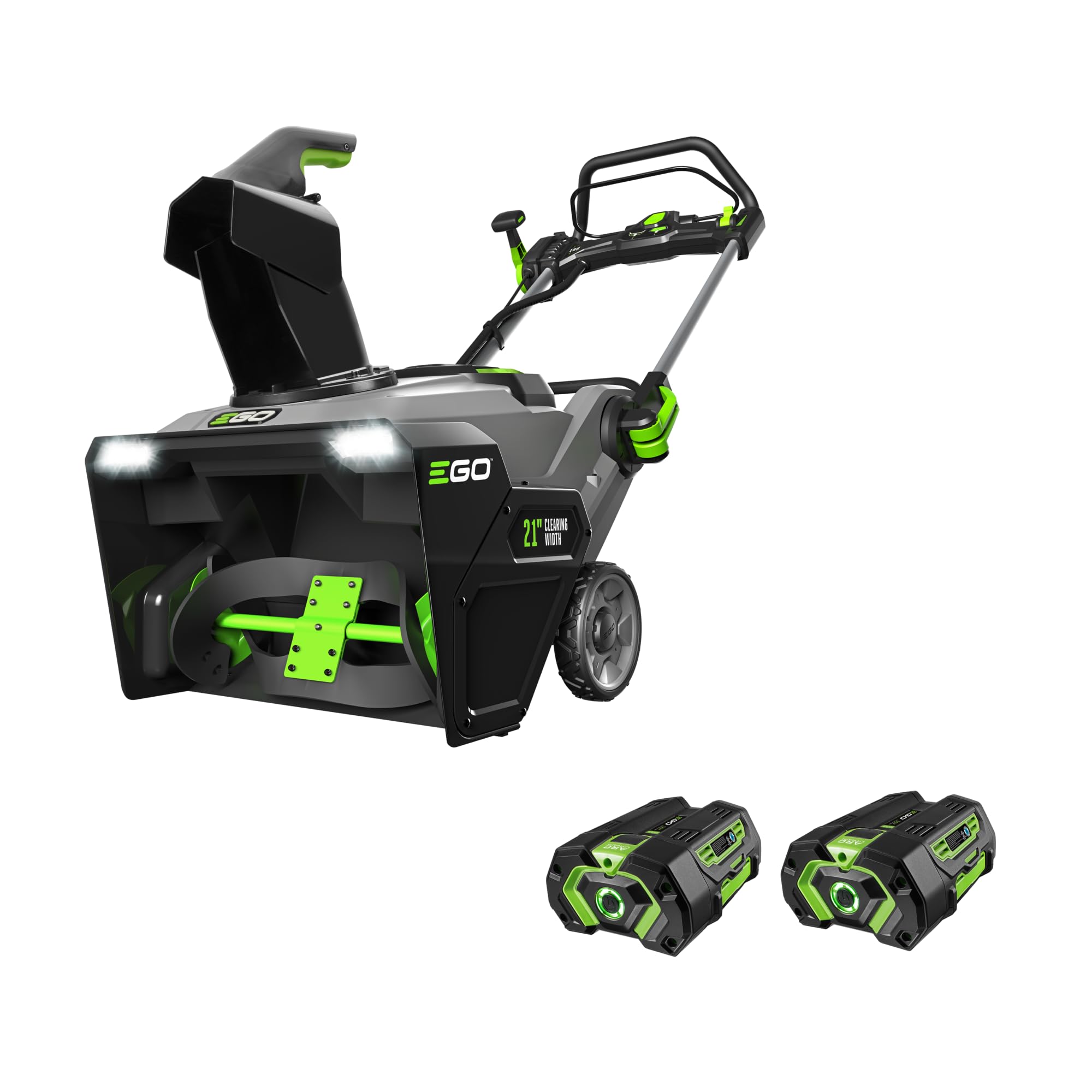EGO POWER+ 21" Electric Snow Blower, Cordless, Includes (2) 56V 4.0Ah Batteries and Charger - SNT2101
