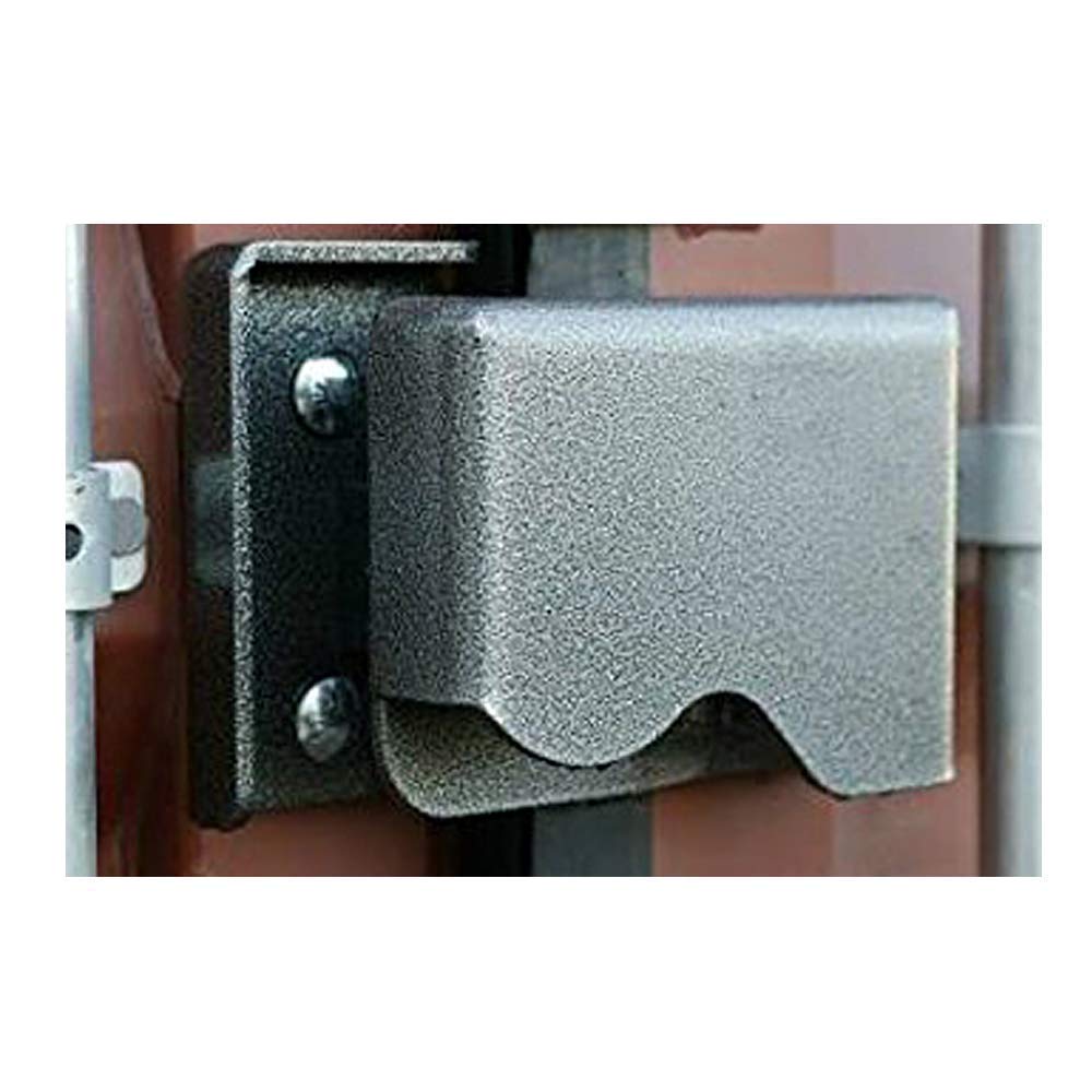Shipping Container Bolt-on Lockbox Right Hand Opening | No Welding Required | Powder-Coated, 4-Gauge Steel Construction