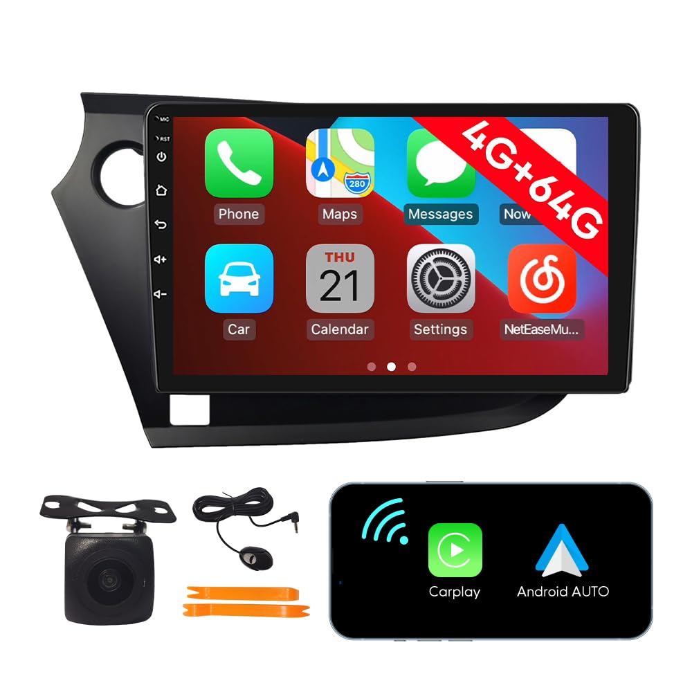 [4G 64G] Android Car Stereo FM Radio Carplay Android Auto 9