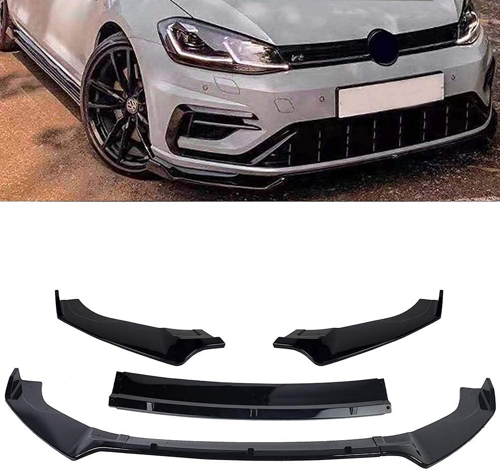 Buy Front Bumper Lip Body Kit Spoiler Wing for VW Golf MK7 MK7.5 GTI R