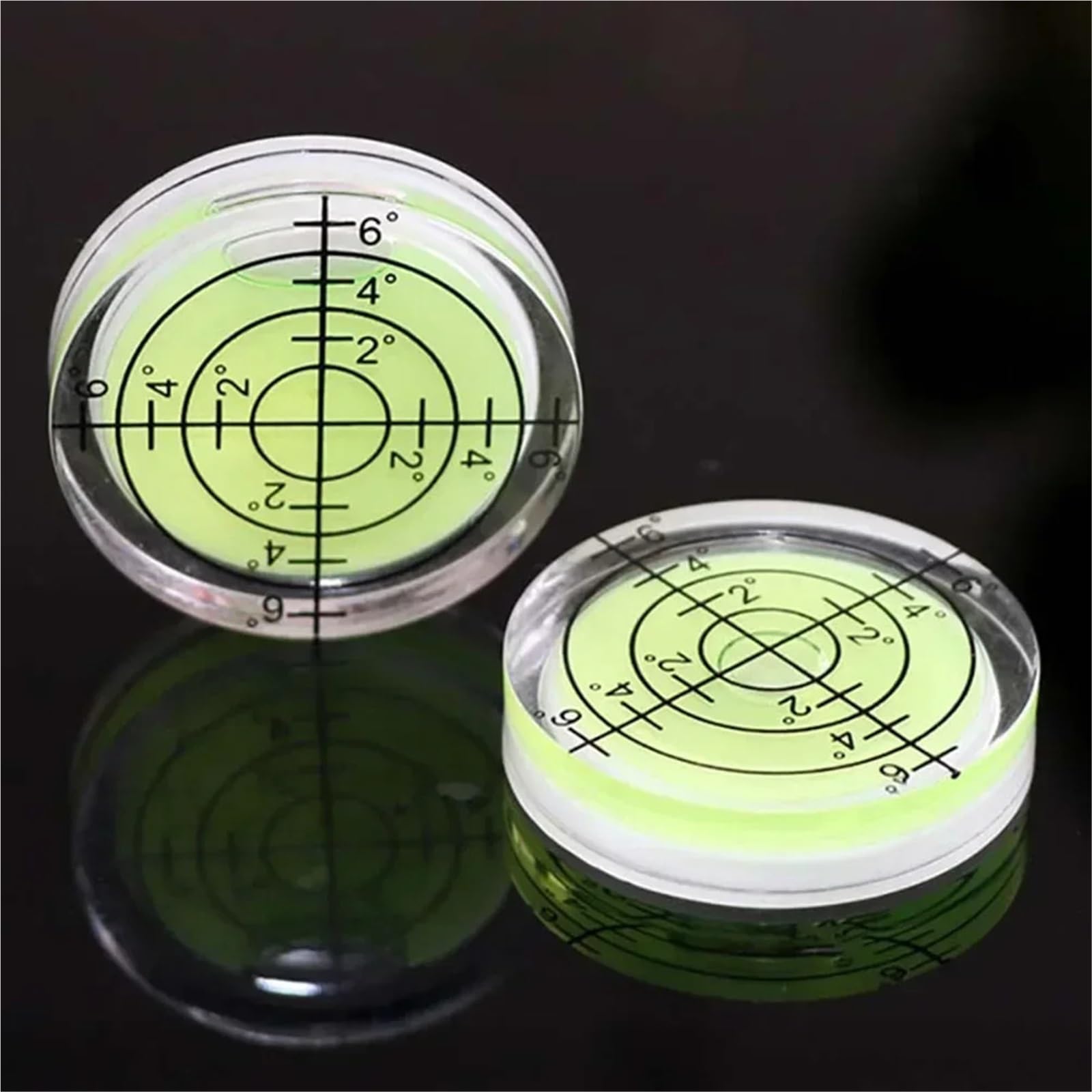 Mini niveau à bulle de précision 20 °-30 °, outil de mesure du niveau à bulle de précision horizontale, 2 pièces