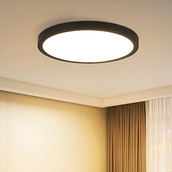 Denotip LED Deckenlampe Rund IP44 – 28–48cm, Kaltweiß, Für Bad & Flur Denotip LED Deckenlampe Rund IP44 – 28–48cm, Kaltweiß, Für Bad & Flur