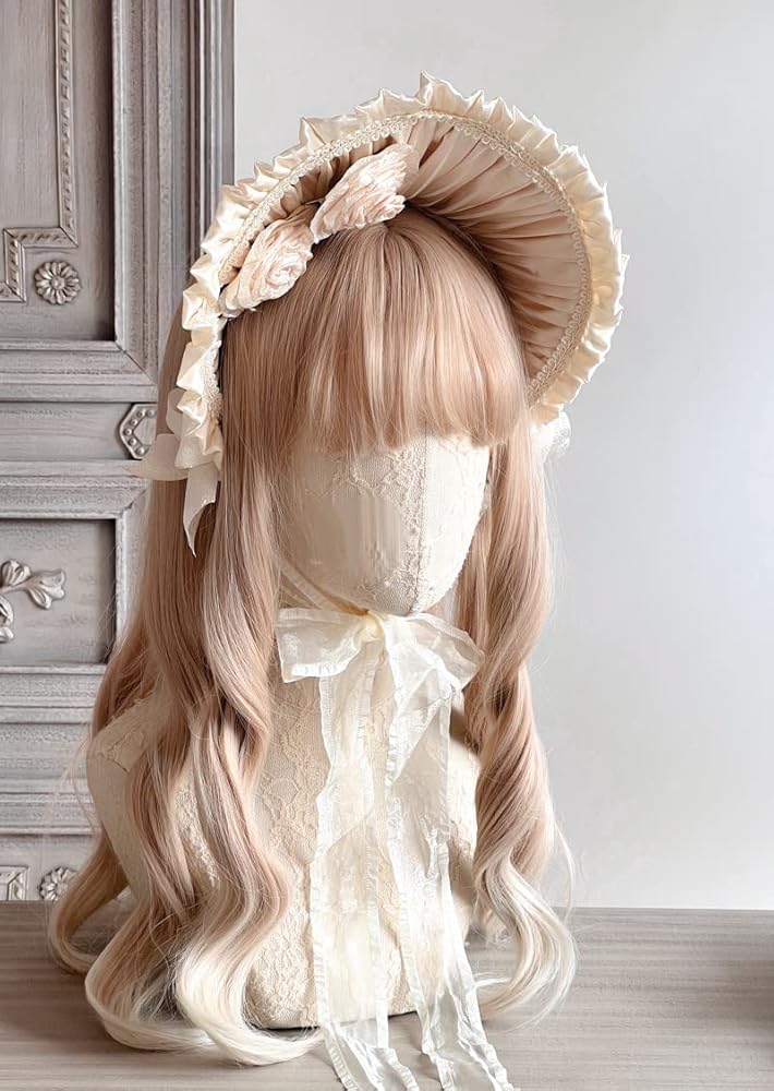 Amazon.co.jp: [UpdateClassic] ロリータ ボンネット 帽子