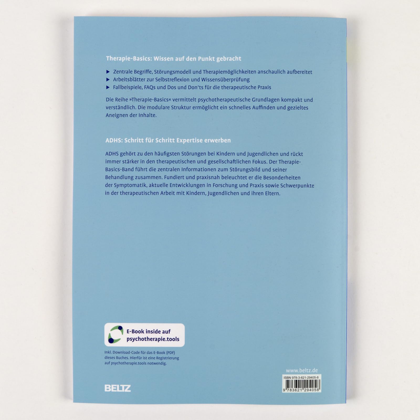 Therapie-Basics ADHS bei Kindern und Jugendlichen: Mit E-Book inside und Arbeitsmaterial (Beltz Therapie-Basics)