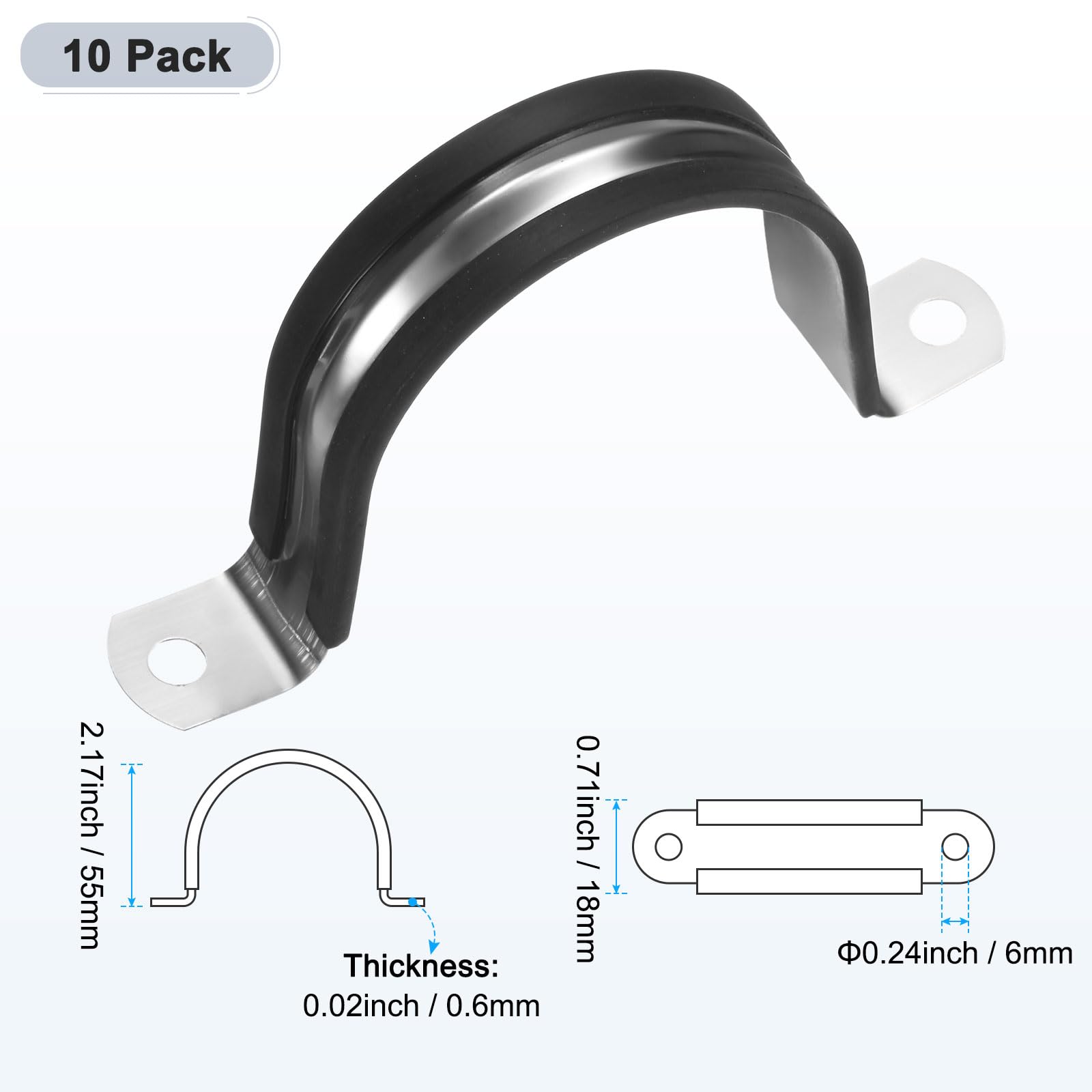 M METERXITY 10-Pack Cable Clamps - Image 3