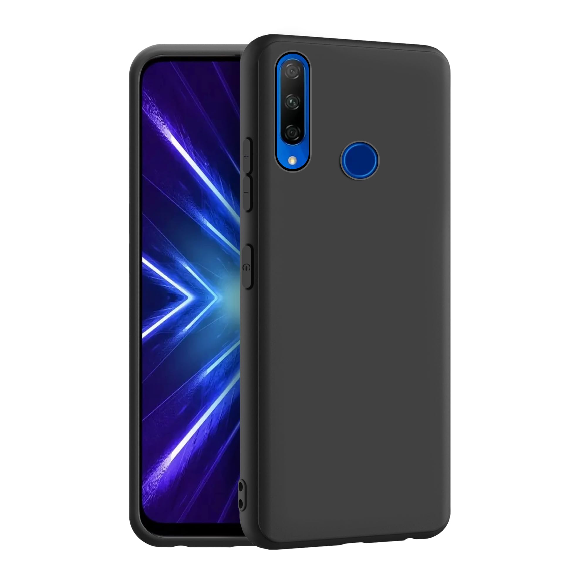 CEDO Huawei Honor 9X Back Cover | Camera Bump Protection & Ultra Slim | Matte Soft Silicon Shock Proof Rubberised Back Case Cover (Black) (B084HDXKJS) Amazon Price History, Amazon Price Tracker