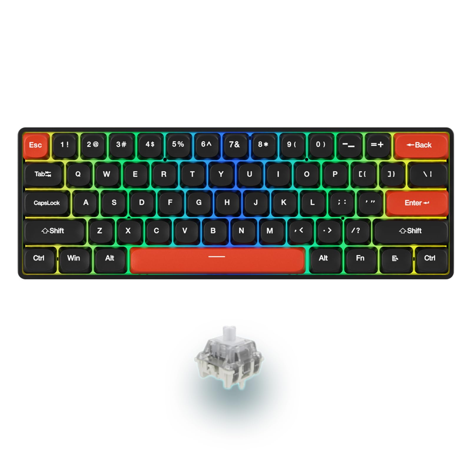 ゲーミングキーボード メカニカル式 磁気軸 精度RT0.04mm RGB発光 6 Amazon | ゲーミングキーボード メカニカル式 磁気軸 精度RT0