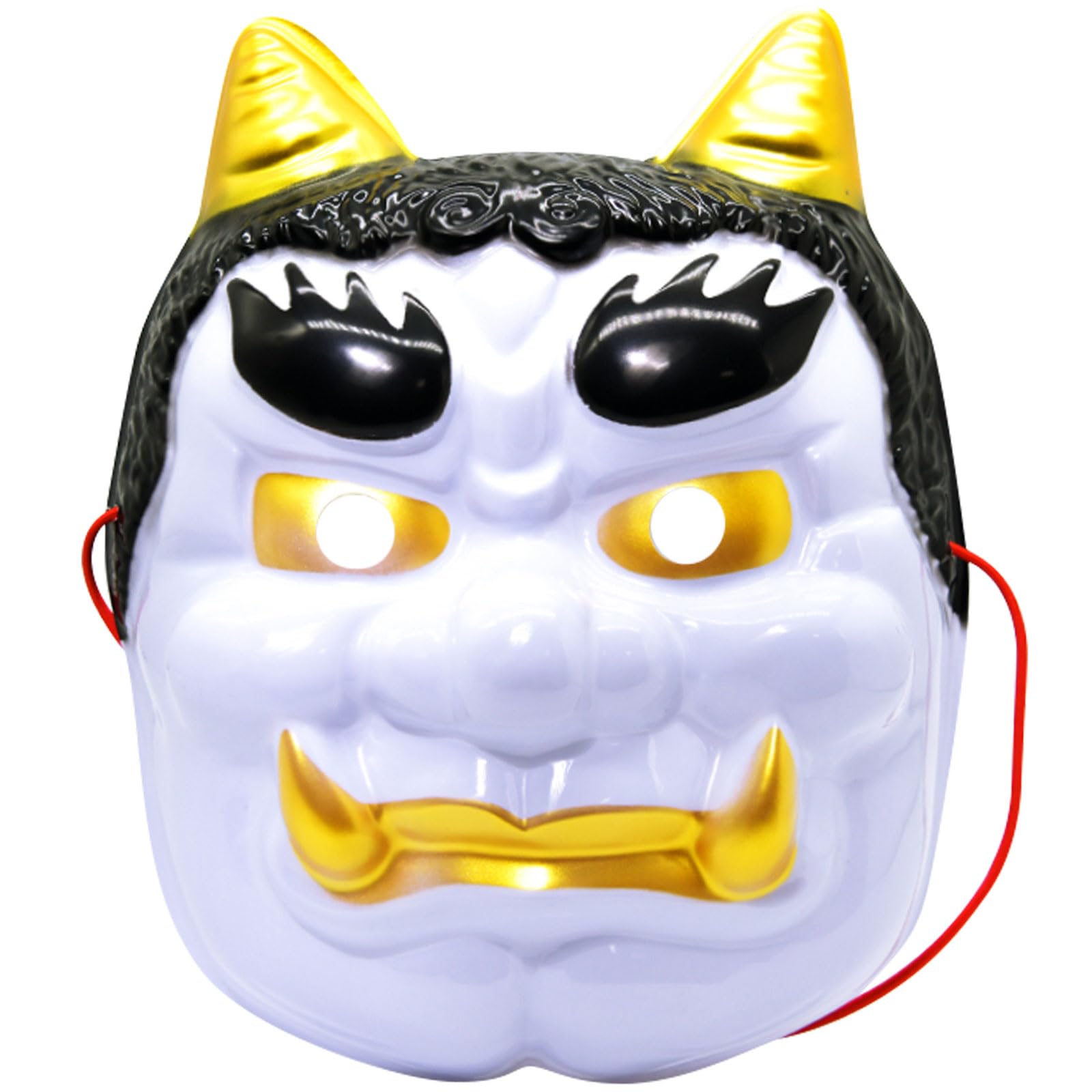 DECEED 大人用鬼お面 ホワイト