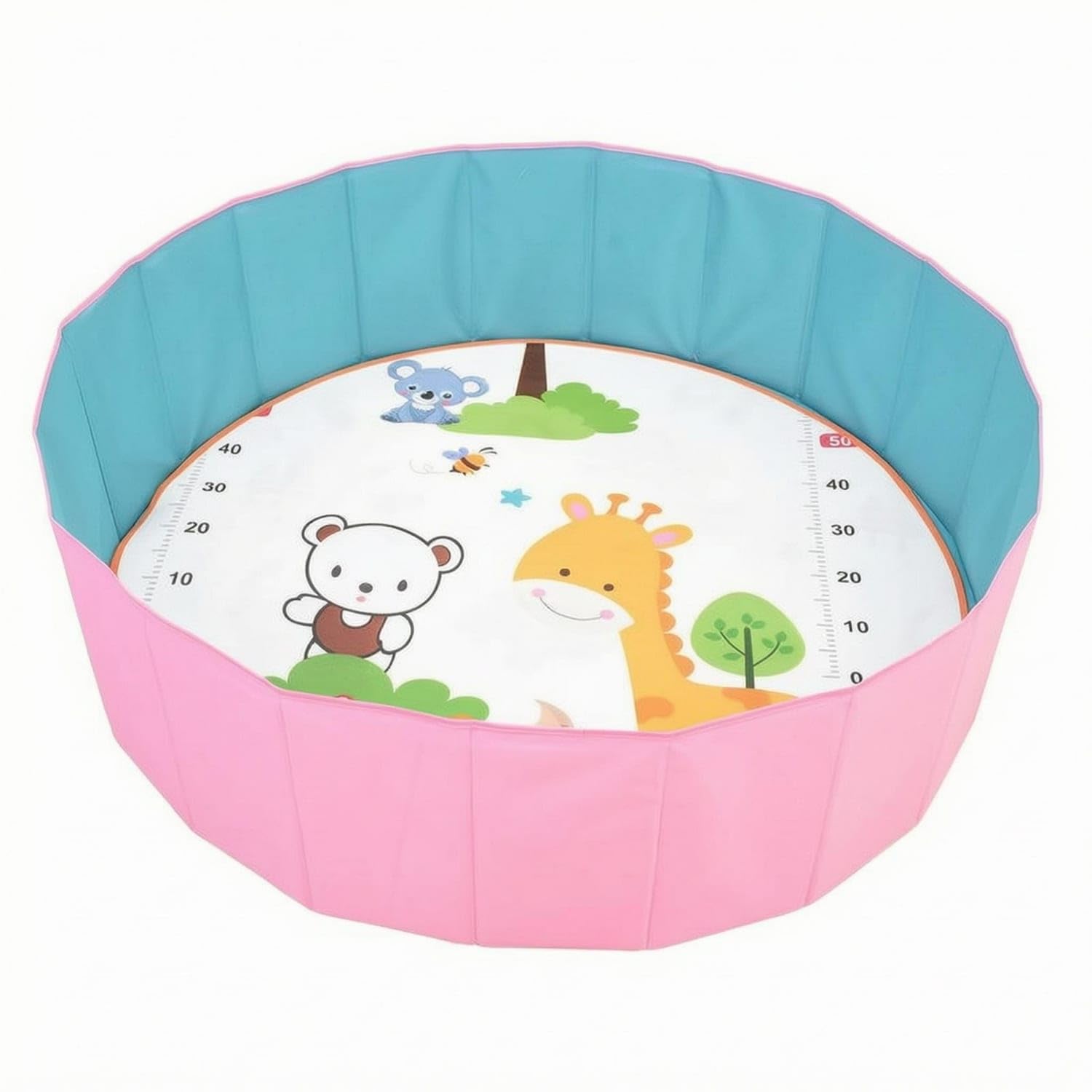 Stitched Panels Foldable Play Pool Round Indoor Enclosed 1M | Comfort 1M-picture-12
