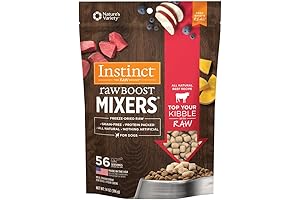 Raw Boost Mixers Freeze-Dried Dog Meal Mixers