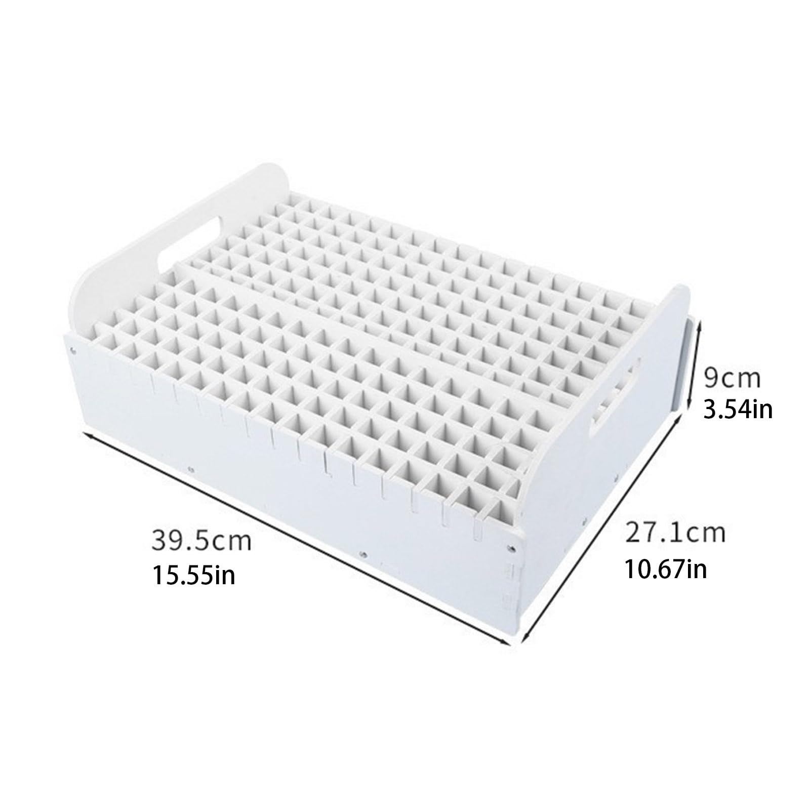 204 Slot Art Marker Organizers PVC Marker Stand Desktop Aufbewahrungsregal für Art Brush Pen Buntstift Aufbewahrungsregal