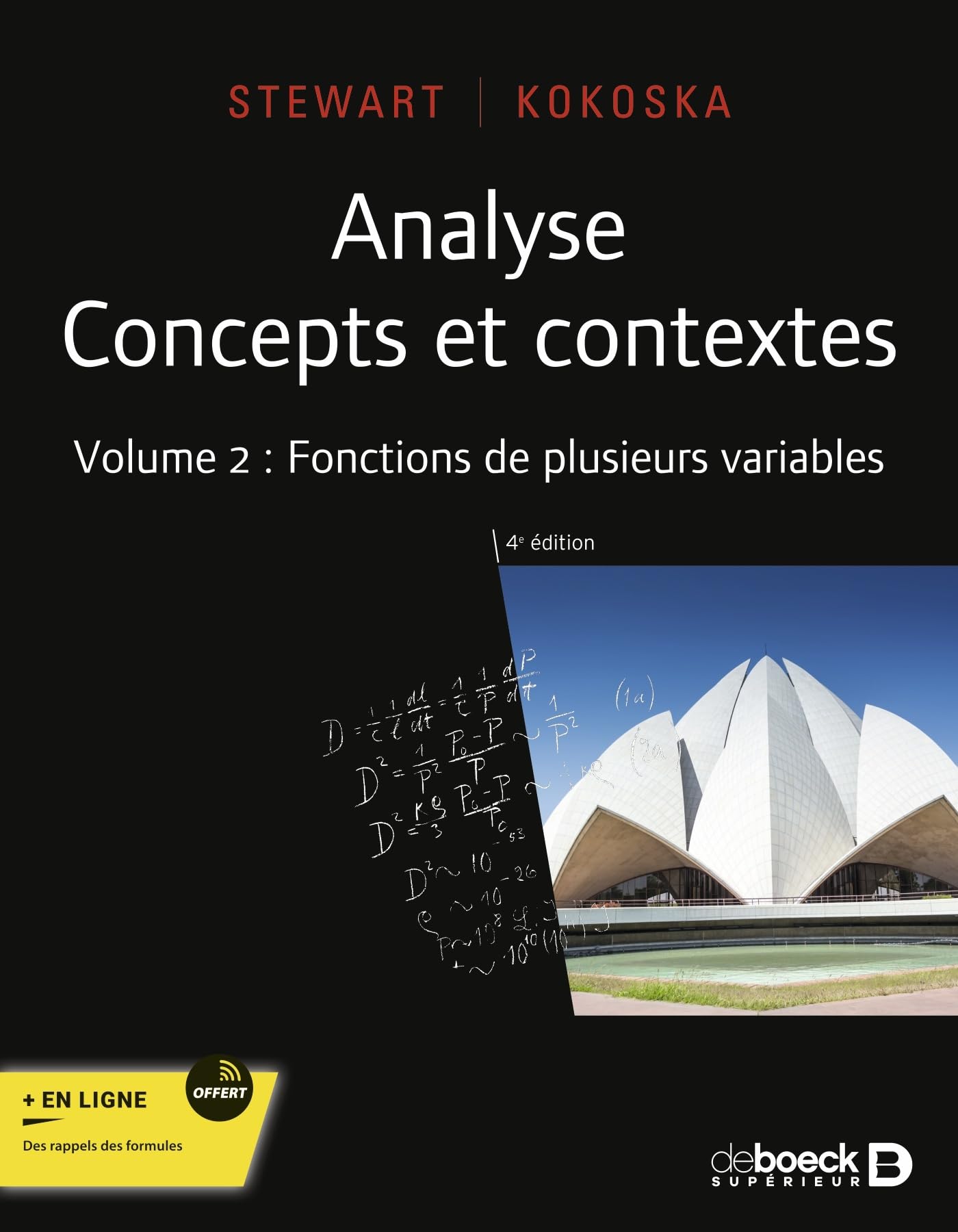Analyse: Concepts et contextes. Volume 2 : Fonctions de plusieurs variables