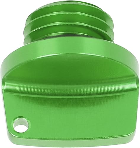 Tapón universal de llenado de aceite de motor de motocicleta Tapa de tornillo Tapa de aceite de válvula verde de reemplazo