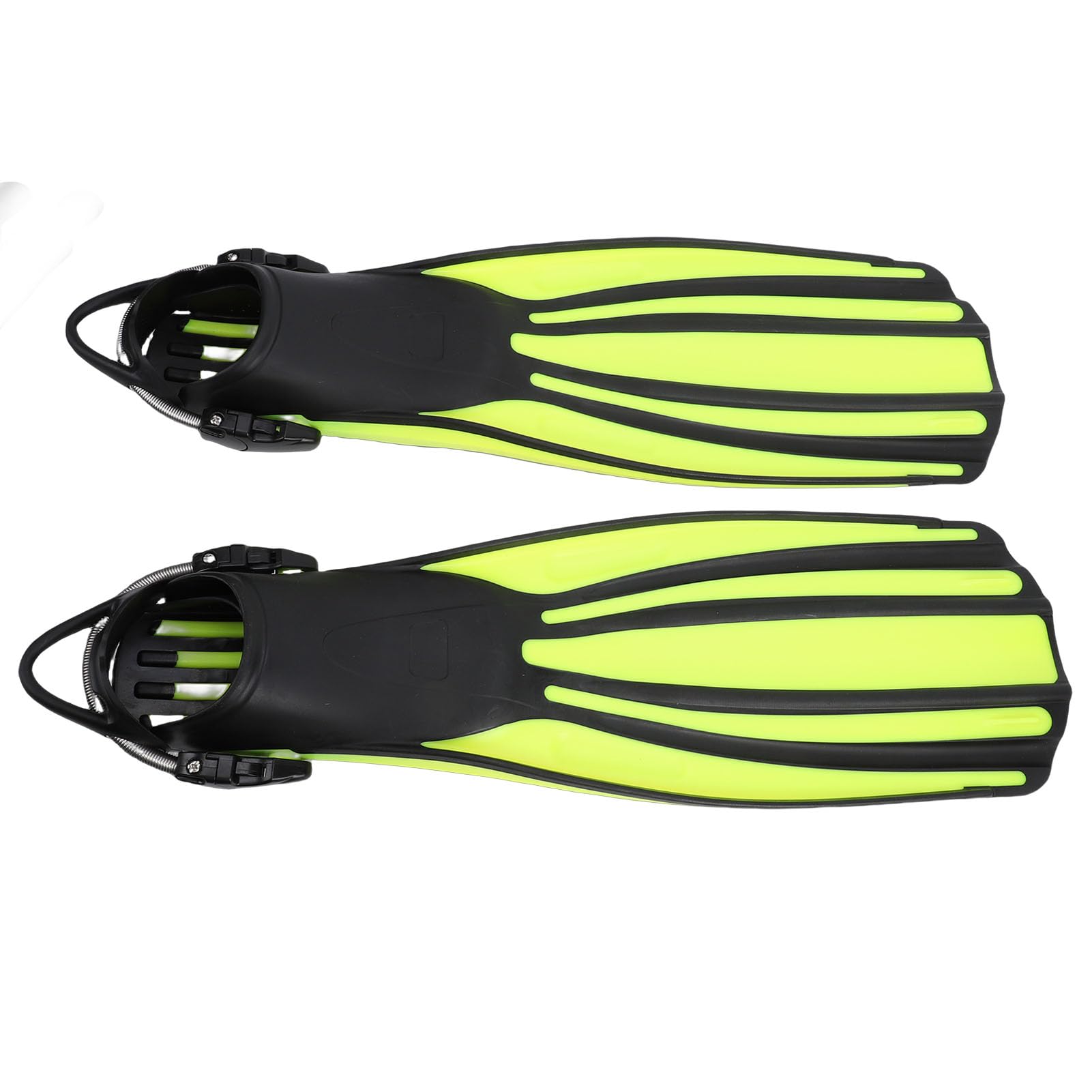 Annadue Aletas de Buceo Ajustables, Aletas Largas de Buceo TPR, de Snorkel para Natación Hombres Mujeres con Correas de Aleta, de Equipo de Snorkel
