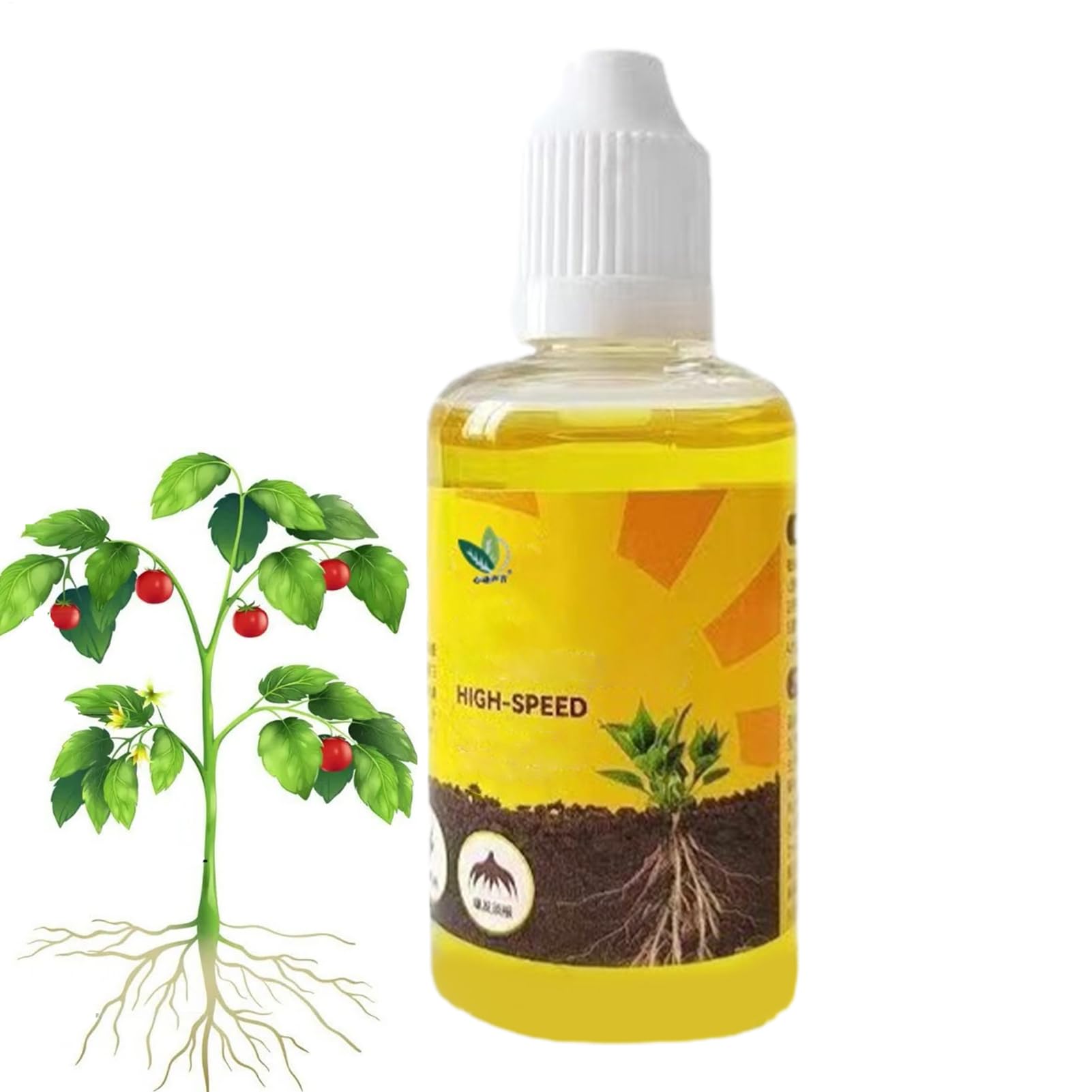 Plant Rooting Stimulator Liquid, 50ml Liquid Root Growth Hormones, Cutting Rooting Stimulator Rapid RootingAgent Root Enhancer, Plant Growth Solution Cuttings In Water Or Soil for Flower PlantVegeta