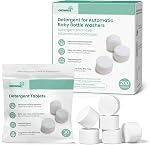 Grownsy Detergent Washing Tablets 130 PCS for Momcozy, Baby Brezza, Papablic Bottle Washer, Compatible with All Brands Baby Bottle Washers