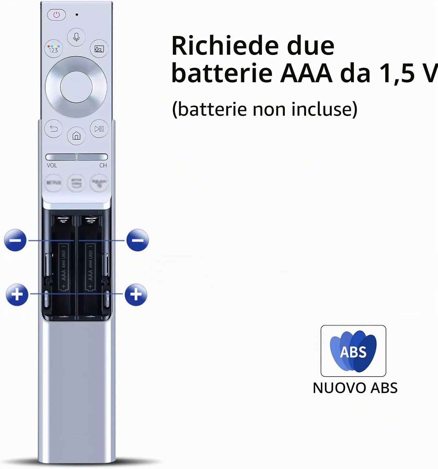 Nuovo BN59-01327B RMCRMT1CP1 - Telecomando per Samsung Smart TV QLED QLC QLF