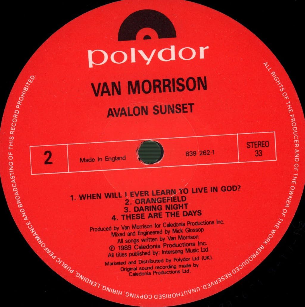 Avalon Sunset (1989)