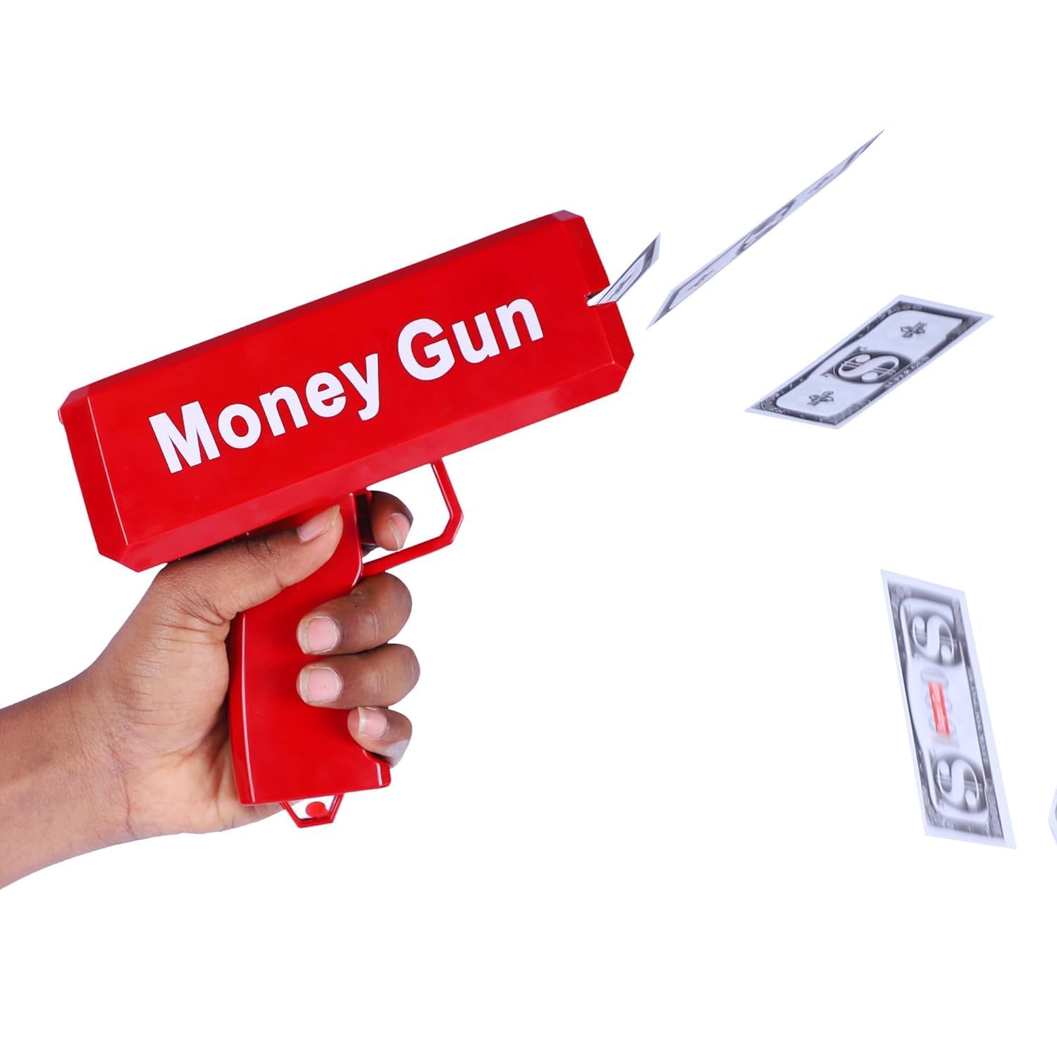 Pepstter Money Spray Gun Shooter Notes Money Gun Toys Makes It Money Rain Best for Parties Functions & Weddings (Latest 2024) (RED) (B0D9XZ4WW1) Amazon Price History, Amazon Price Tracker