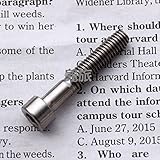 M6 x 35 mm チタン合金 円柱 六角穴付 ボルト ネジ ねじ Titanium 龜旅製作所