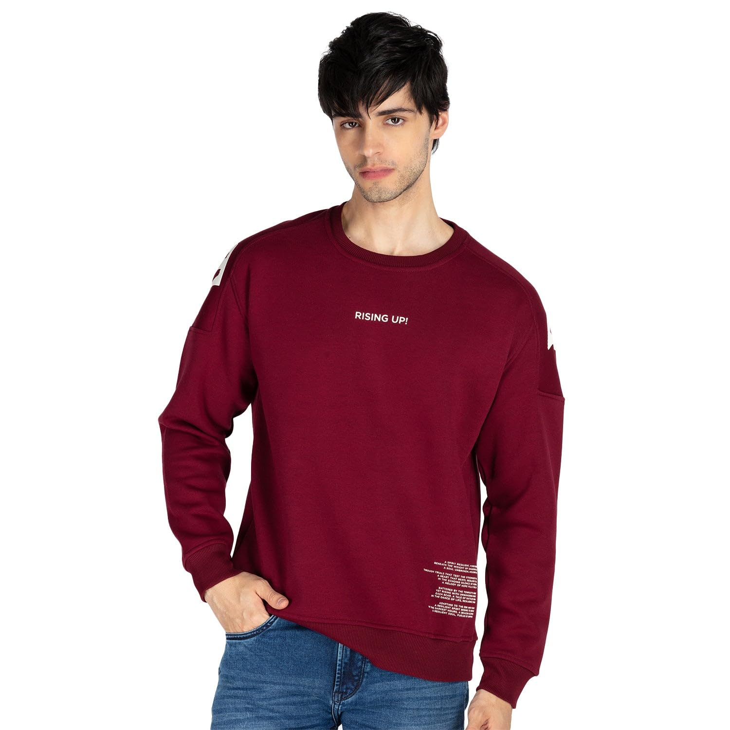 status quo Mens Printed Round Neck Full Sleeve Sweatshirt-picture-50