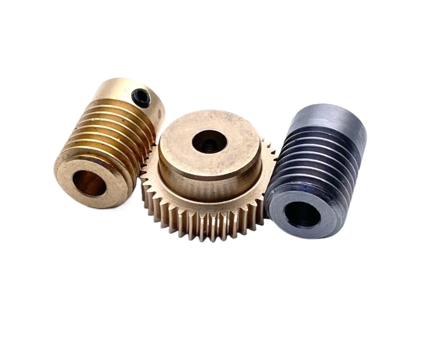 1pcs 0.5M 1:20-1:100 Turbine Worm Gear 20/30/40/50/60/50/100 Teeth(Copper Worm,4mm)