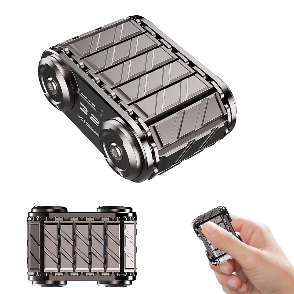 OBEST Tank Roller Fidget Slider,Jouet de Réduction du Stress EDC,ADHD Curseur Magnétique de Fidget,Jouet Portable à Glisser de Doigts
